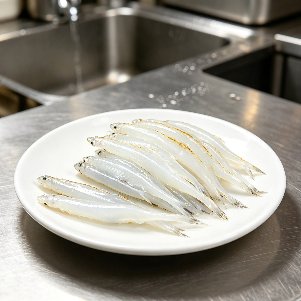 Premium Fresh Silver Fish Whitebait
